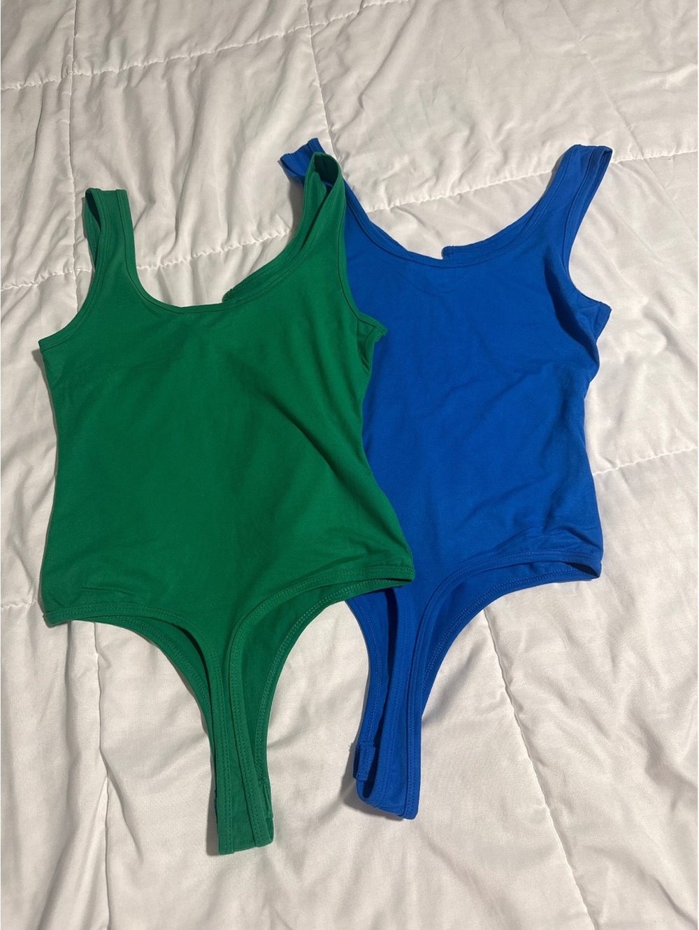 Zenana Women's Sleeveless Thong Bodysuits - Picture 5 of 5